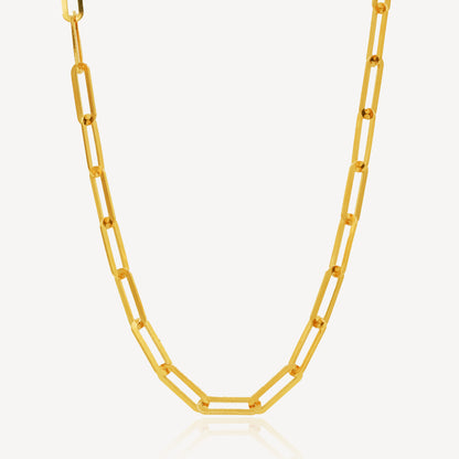 916 Gold Mega Link Clips Chain