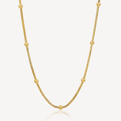 916 Gold Elara Tubular Chain