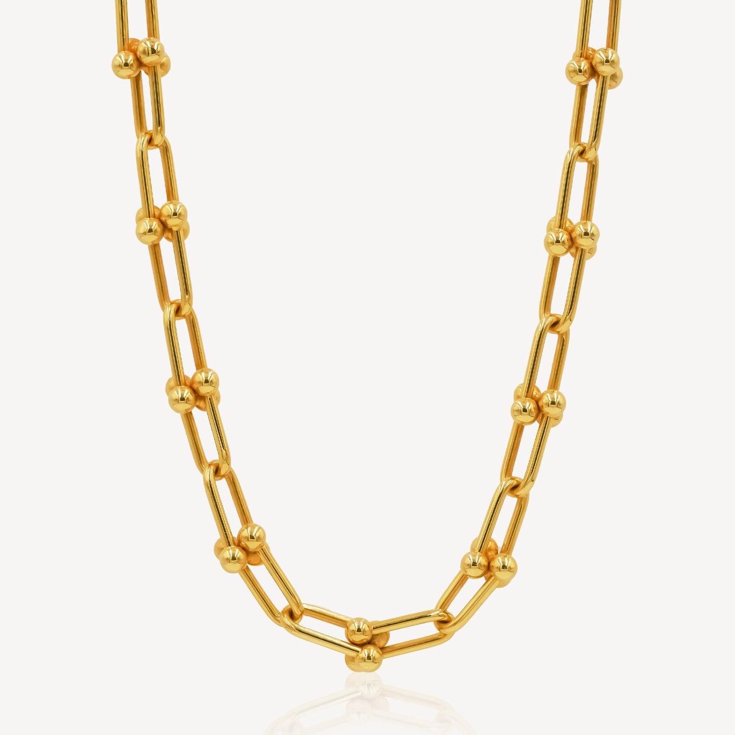 916 Gold Links Necklace