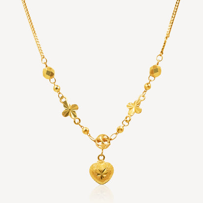 916 Gold Seraphina Love Necklace