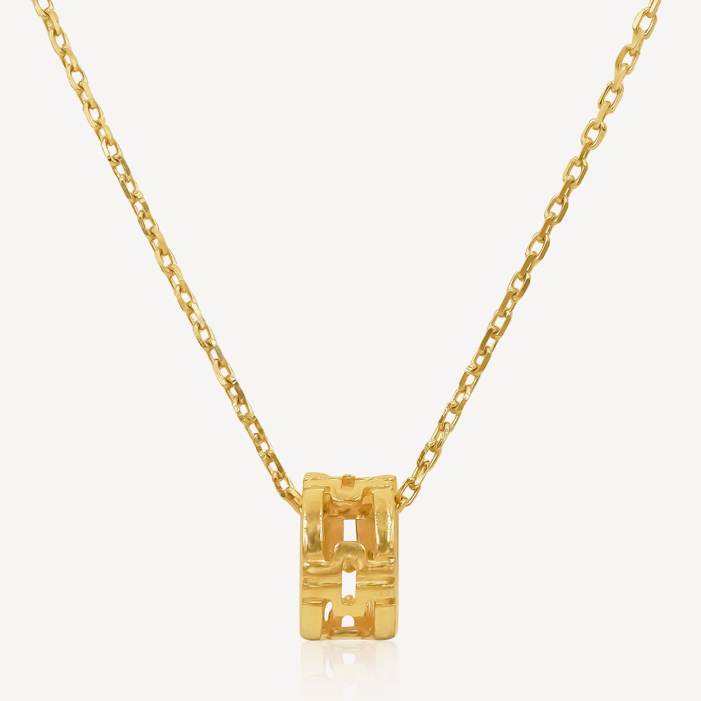 916 Gold Affection Charm Necklace