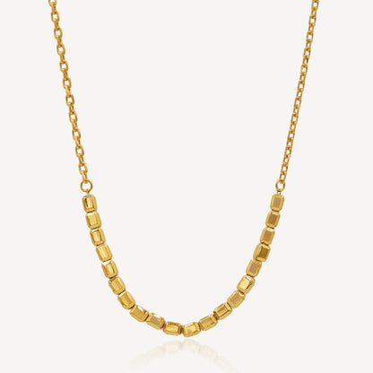 916 Gold Connectors Necklace Set