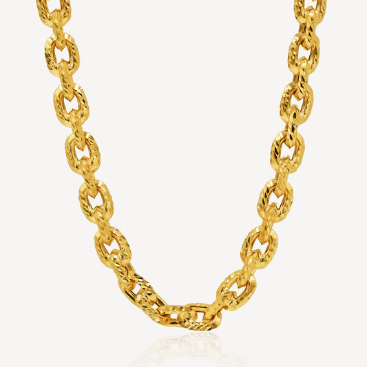 916 Gold Mega Wan Zi Chain