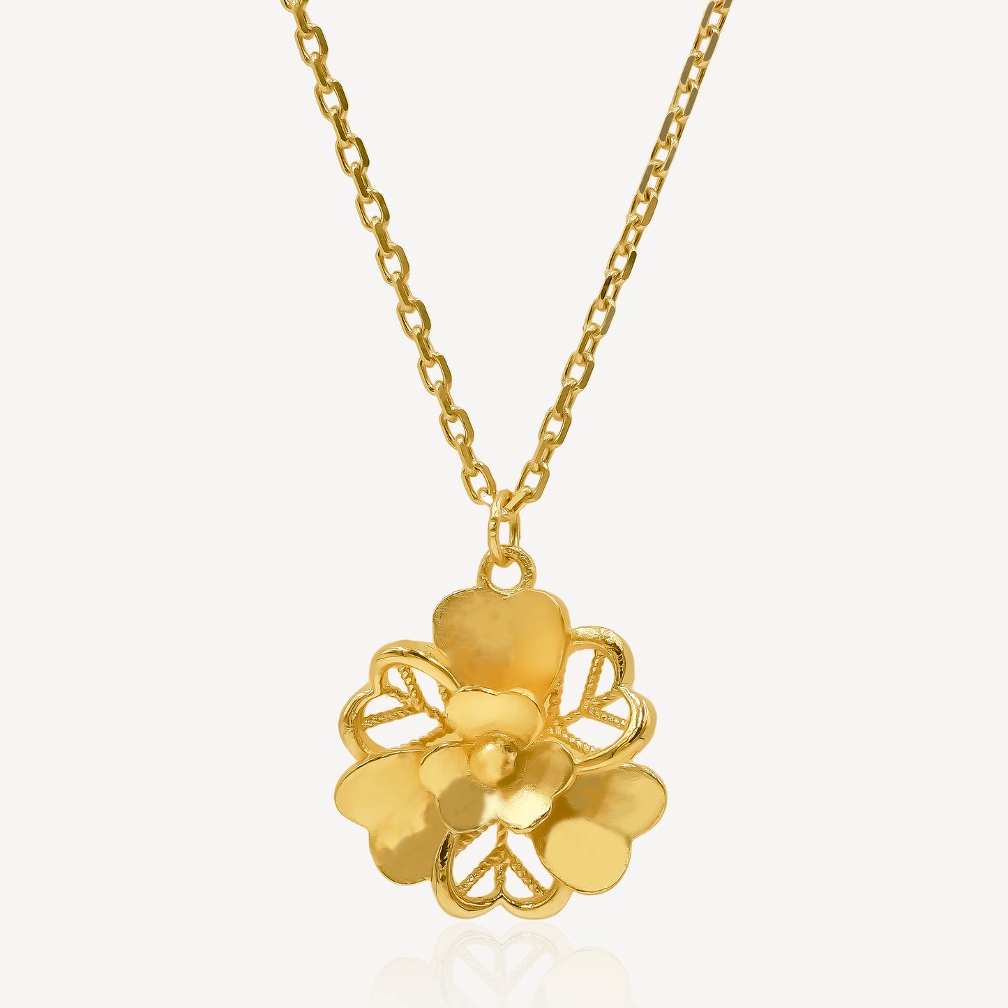 916 Gold Emilia Blooming Necklace