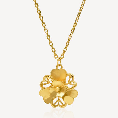 916 Gold Emilia Blooming Necklace