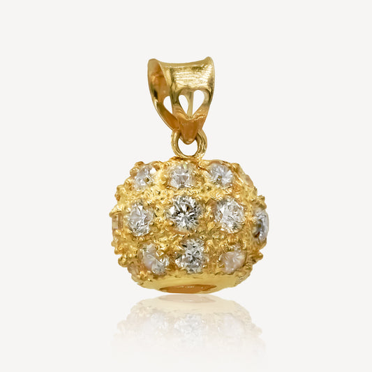 916 Gold Jewel Fruit Elegance Pendant