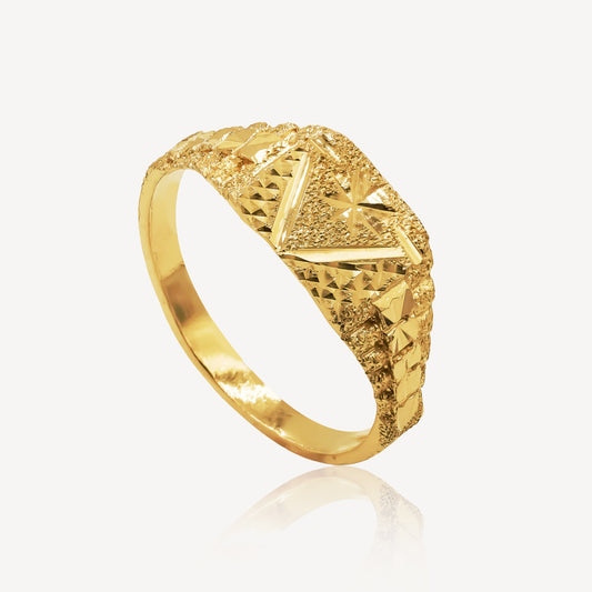 916 Gold Vanguard Elegance Ring