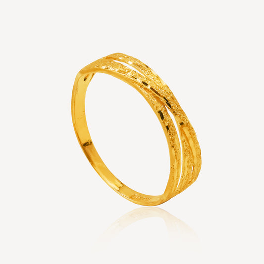 916 Gold Evadne Ring