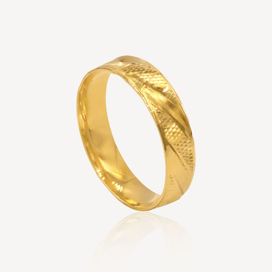 916 Gold Isola Ring