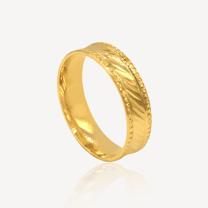 916 Gold Naelis Ring