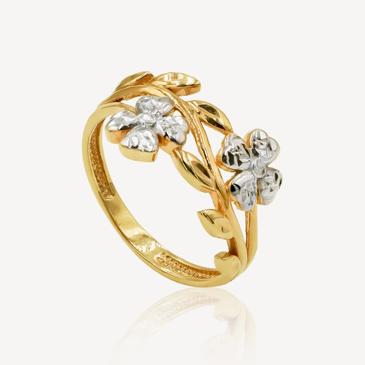 916 Gold Blossom Ring