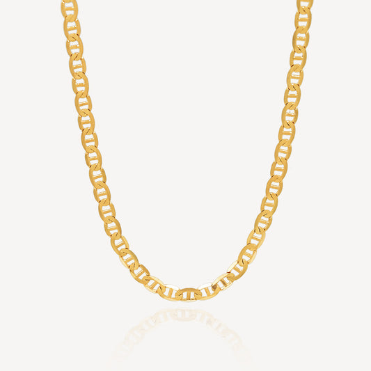 916 Gold Fancy Ball Necklace