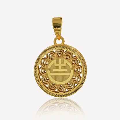 916 Gold Golden Heirlooms Pendant