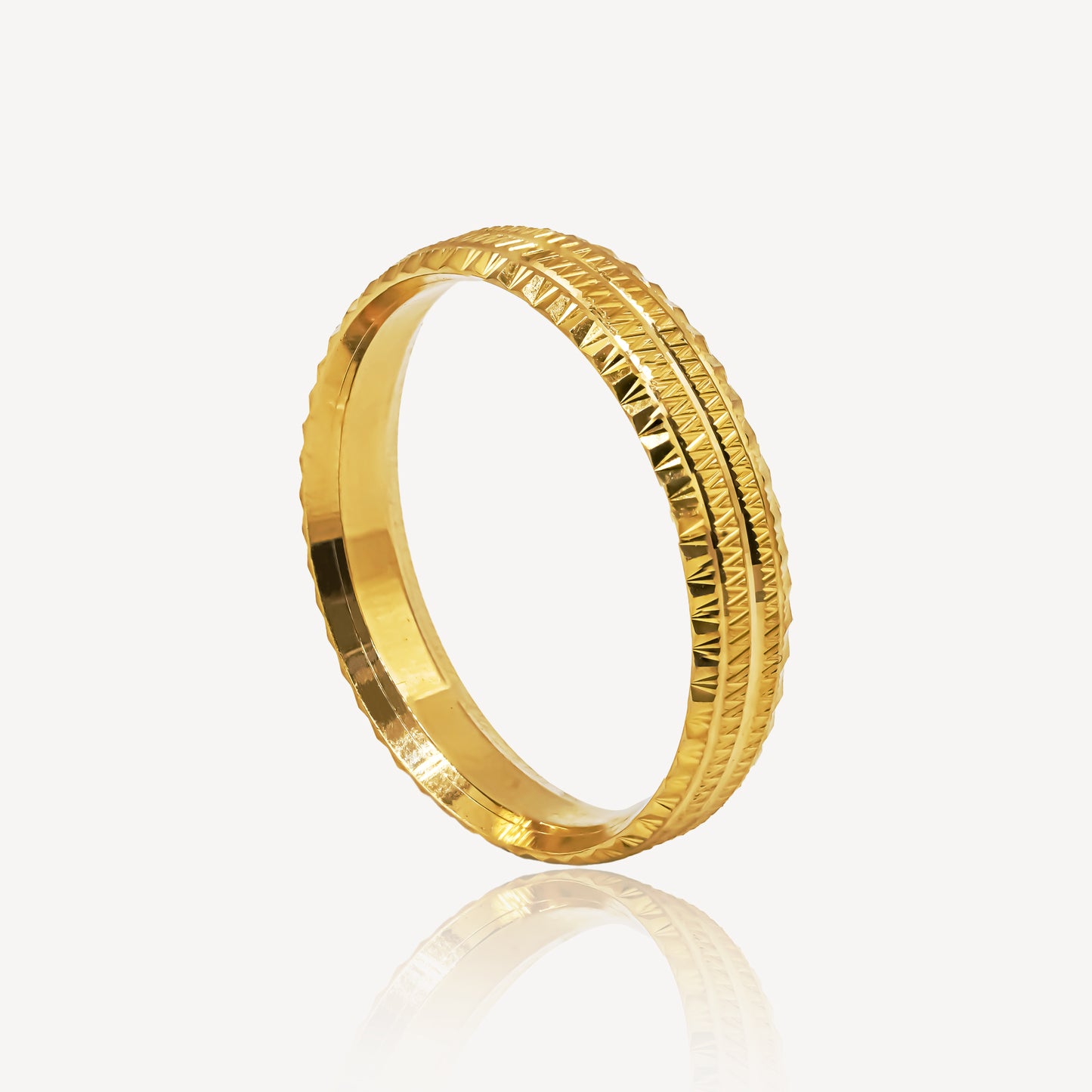 916 Gold Bind Ring