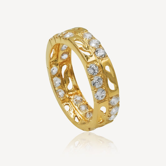 916 Gold Isabella Diamond Ring