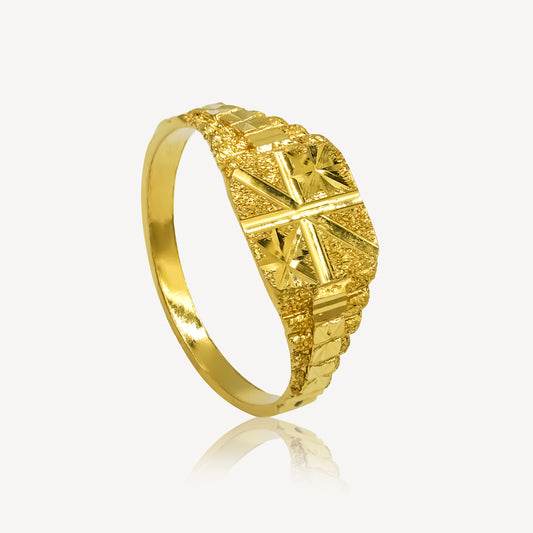 916 Gold Whispers Ring