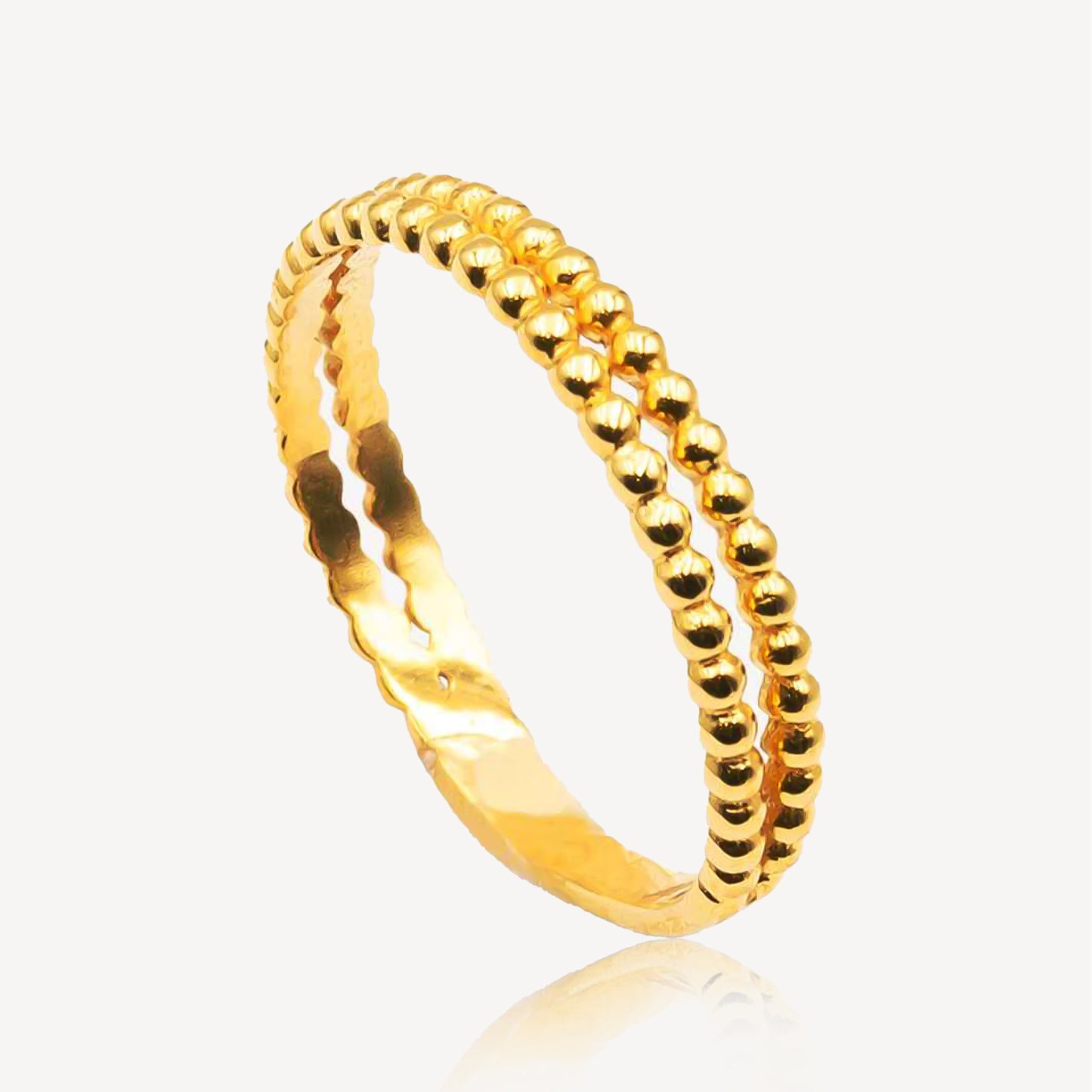 916 Gold Whimsical Ring