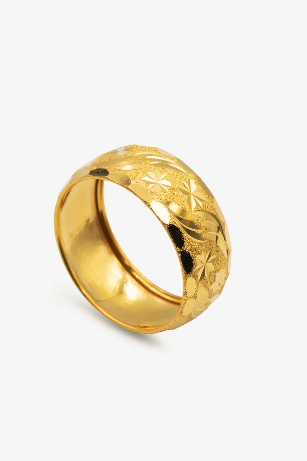 916 Gold Calamus ring 