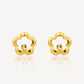916 Gold Ear studs for woman 