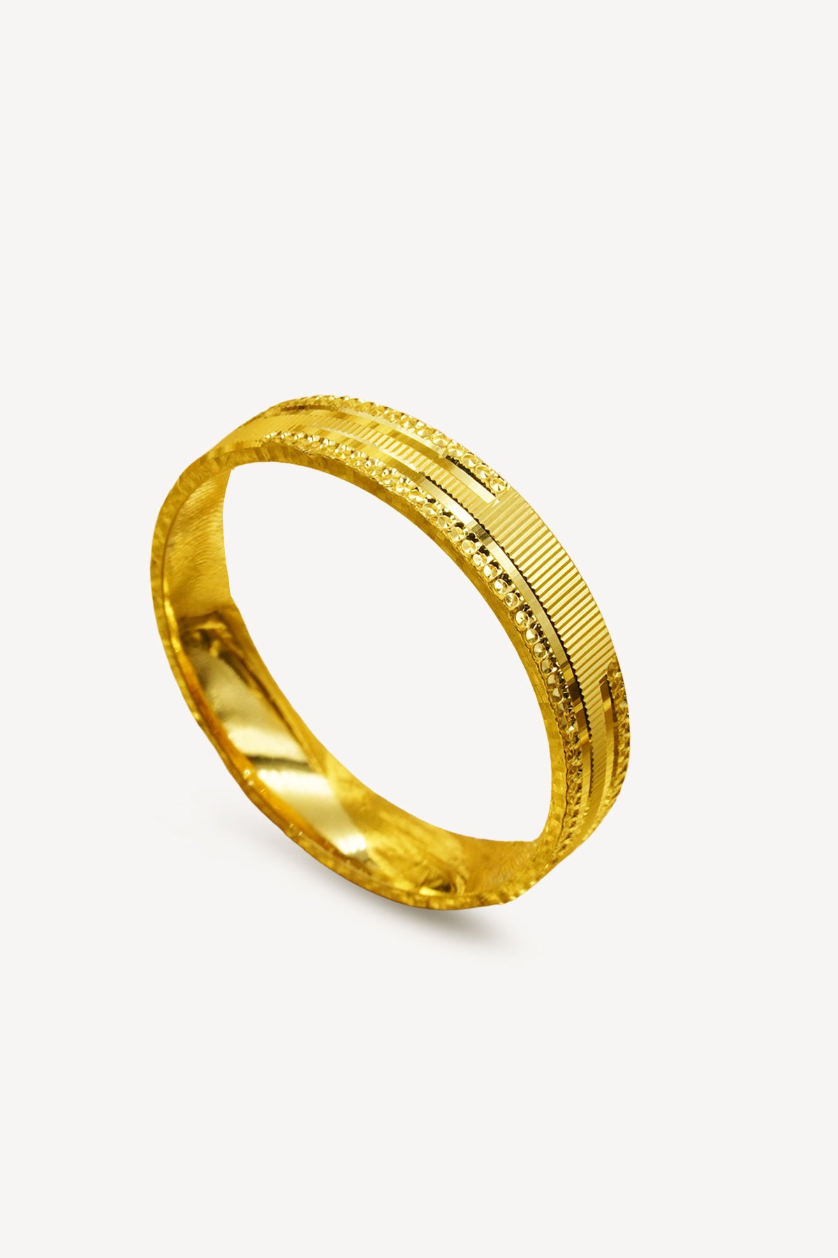 916 Gold Fancy Couple Ring