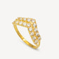 916 Gold Aria Ring