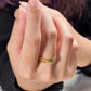 916 Gold Full Abacus Ring
