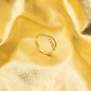 916 Gold Helix Ring