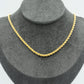 916 Gold Hollow Rope Chain (4mm series)