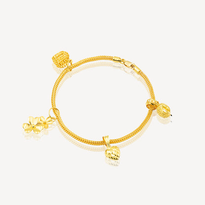 916 gold pandora for woman 